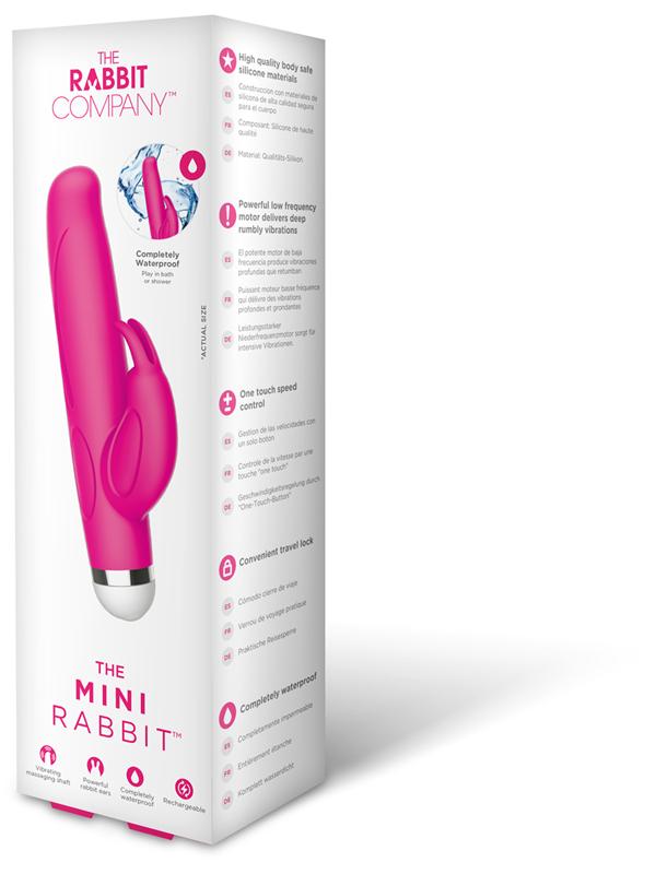 The Rabbit Company Mini Rabbit G-spot Vibrator - - Rabbit Vibrators