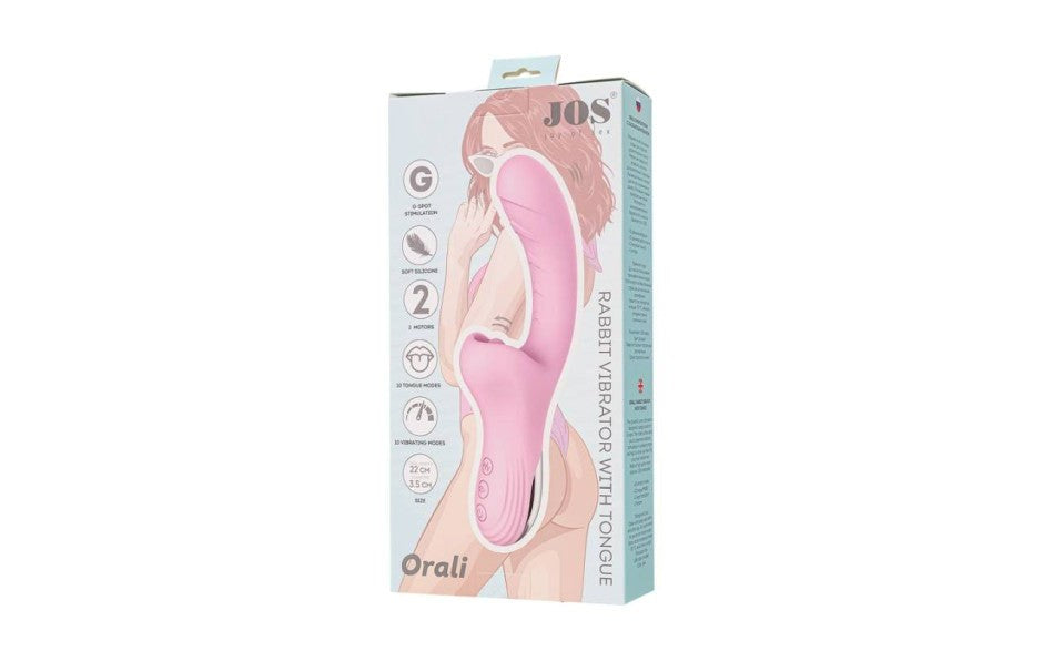 JOS Orali G Spot Vibrator With Massaging Tongue - G-Spot Vibrators