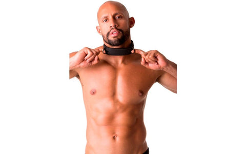 Neoprene BDSM Bondage Collar by Sport Fucker - Collars and Leads