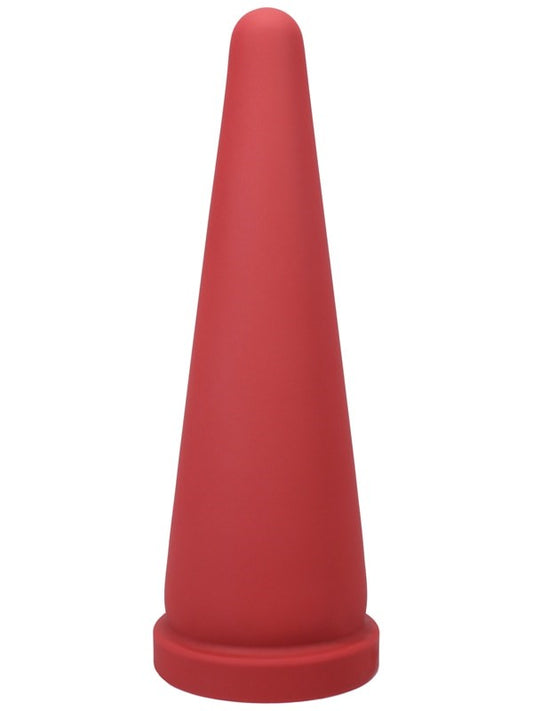 Tantus Cone Butt Plug Large Red