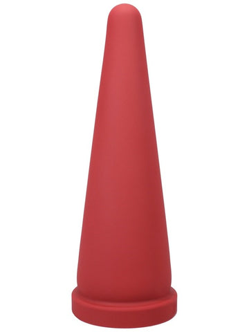 Cone Large Red Silicone Butt Plug by Tantus - Butt Plugs