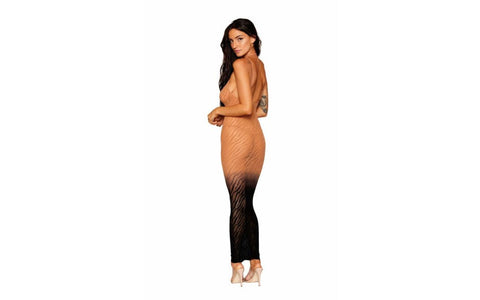 Bodystocking Gown Black by Dream Girl Lingerie - Body Stockings