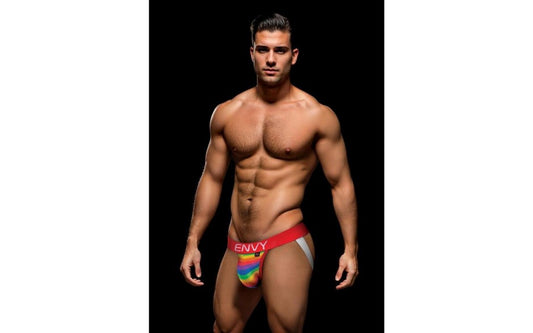 Envy Rainbow Pride Sexy Mens Jock Red