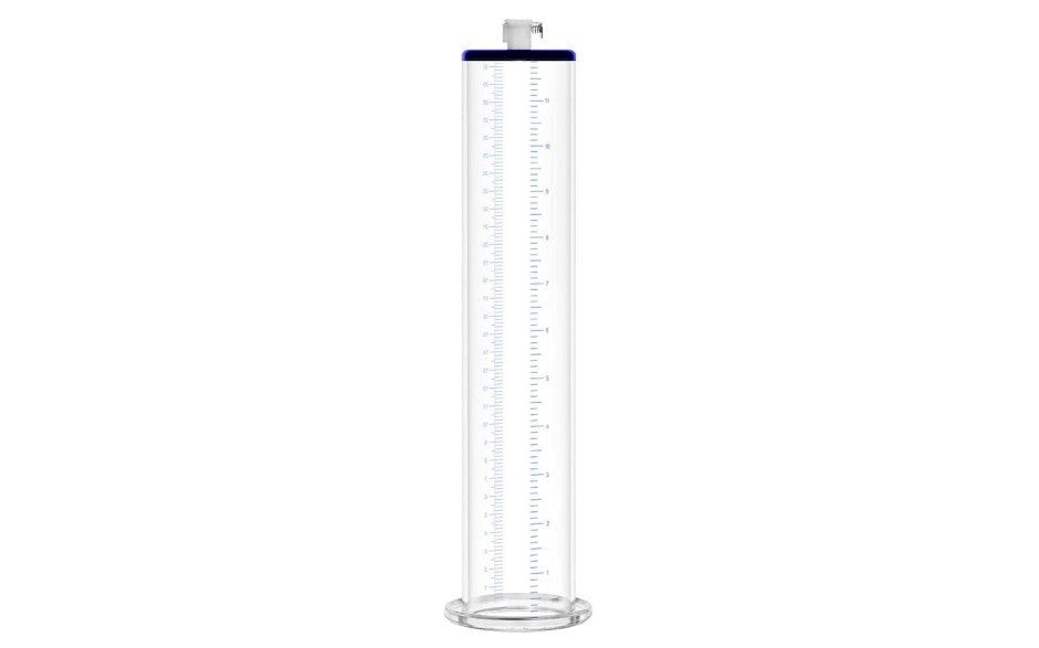 LuvPump 12 Inch Premium Penis Pump Valve Cylinder - Penis Pumps And Stretchers