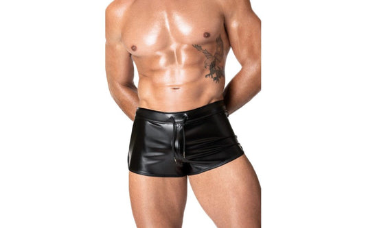 Noir Handmade Frenzy Sexy Tight Fitting Mens Shorts