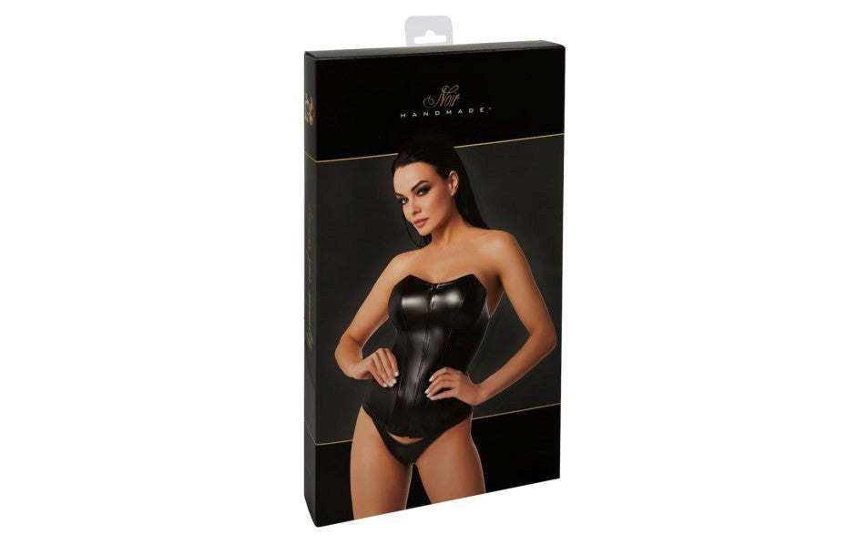 Noir Handmade Mysteria Sexy Womens Corset Black - Her Fetish