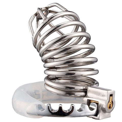 Beginner Cage Adjustable Metal Bird Cock Cage by BDStyle - Male Chastity