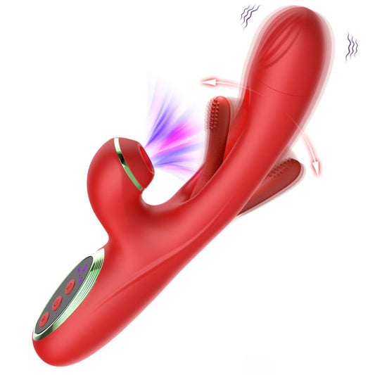 BDStyle Flapping Clit Sucking 10 Functions Rabbit Vibrator