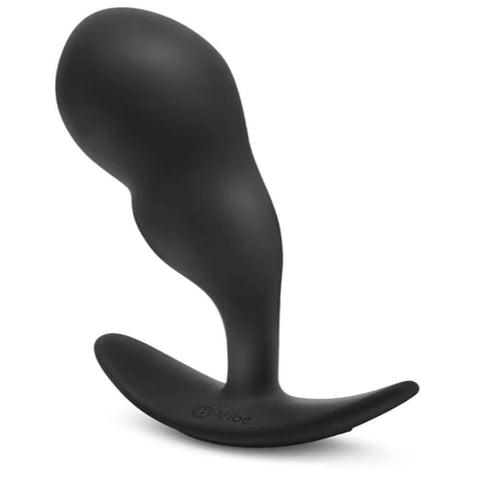 Remote Control P-Spot Snug Plug Medium by B-Vibe - Prostate Sex Toys