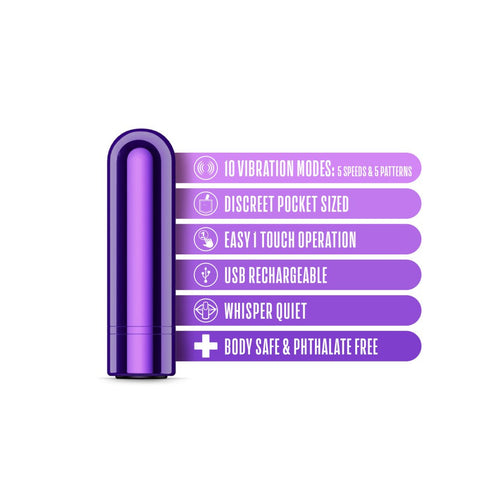 Kool Vibes 2.5" Rechargeable Mini Bullet - Bullet Vibrators
