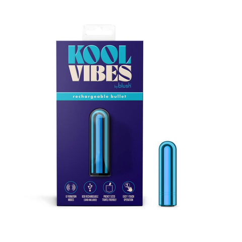 Kool Vibes 2.5" Rechargeable Mini Bullet - Bullet Vibrators