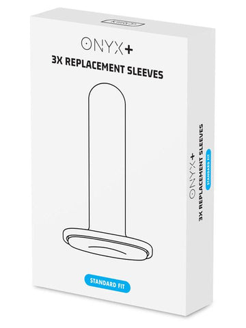 Onyx+ Replacement Sleeve Standard Fit 3 Pack by Kiiroo - Pumps, Extenders and Sleeves