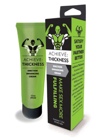 Achieve Thickness Erection Enhancing Cream by Little Genie - Delay and Excite Sprays