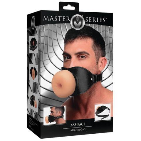 Ass Face Mouth Gag by XR Brands - Bondage Gags and Bits