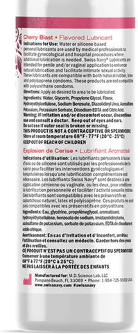 Swiss Navy Desire Cherry Blast by Swiss Navy Lubricants - Water Based Lubes