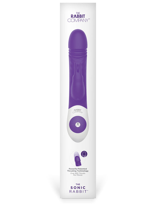 The Rabbit Company The Sonic G-Spot Rabbit Massager - - Rabbit Vibrators