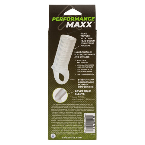 Performance Maxx Liquid Silicone Reversible Sleeve - Penis Sleeves and Extenders