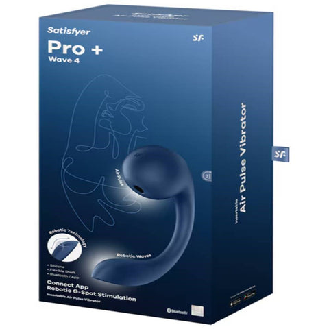Pro+ Wave 4 Vibrator by Satisfyer - Clit Ticklers and Pulsators