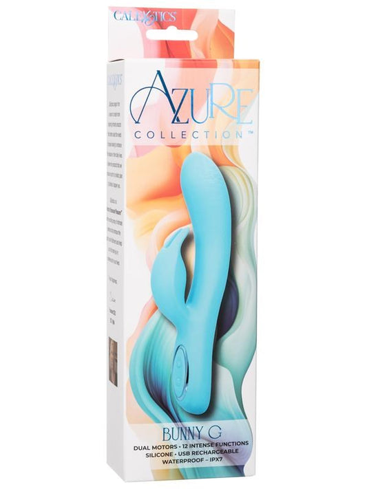 California Exotics Azure Collection Bunny G Spot Rabbit Vibrator