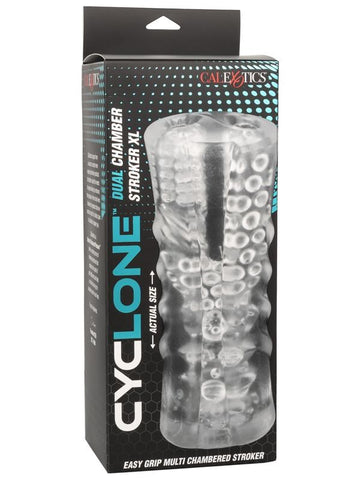 Cyclone Dual Chamber Stroker by California Exotics - Masturbators and Strokers