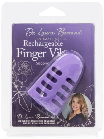 Dr. Laura Berman Rechargeable Finger Vibrator - Finger and Tongue Vibrators