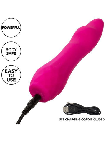 Gia Curved Pleaser Vibrator by California Exotics - G-Spot Vibrators