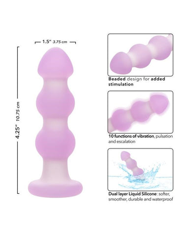 Haze Beaded Probe by California Exotics - Butt Plugs