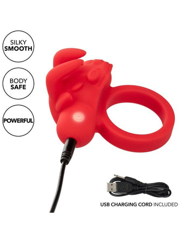 Silicone Rechargeable The Matador Vibrating Cock Ring - Vibrating Cock Rings