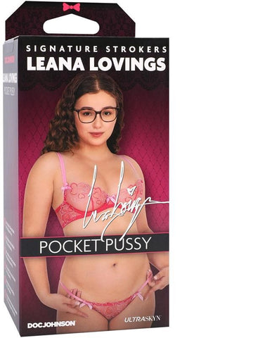 Leana Lovings ULTRASKYN Pocket Pussy Masturbator - Masturbators and Strokers