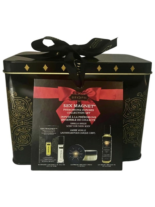 Kama Sutra Sex Magnet Vanilla Amber Massage Oil Gift Set
