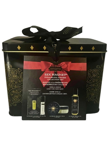 Kama Sutra Sex Magnet Vanilla Gift Lubricant Set - Massage Oils and Lubricants