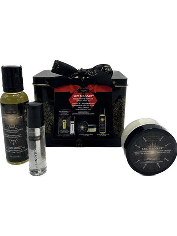 Kama Sutra Sex Magnet Vanilla Gift Lubricant Set - Massage Oils and Lubricants