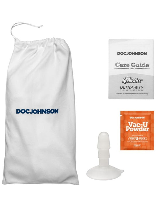 Vac U Lock Signature Cocks The Flesh Mechanic Ultraskyn Realistic Cock 7.5 Inch