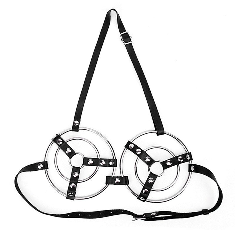 Female Fetish Metal Ring Bra by BDStyle - Her Fetish