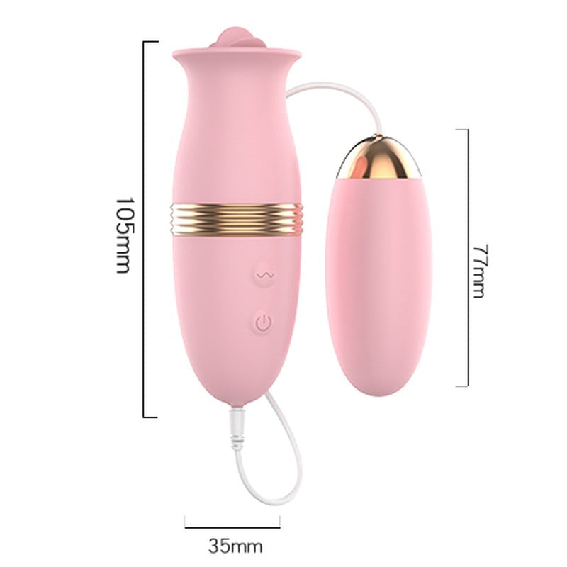 Lilo 6 Functions Vibrating Magic Tongue Vibrator - Finger and Tongue Vibrators
