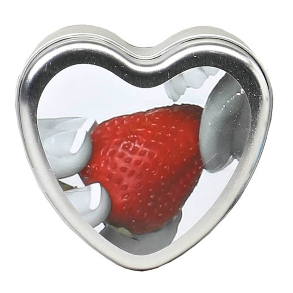 Earthly Body Edible Heart Massage Candle 113 g - Sex Pheromones and Perfumes
