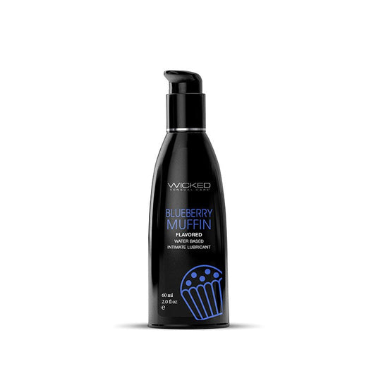 Wicked Blueberry Muffin Blueberry Muffin Lubricant Bottle - Water Based Lubes