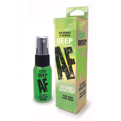 Deep AF Cupcake Flavoured Deep Throat Spray - Delay and Excite Sprays
