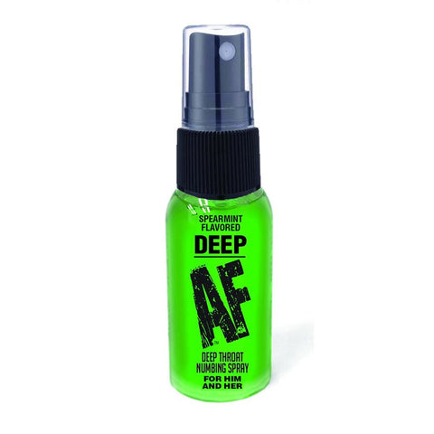 Deep AF Cupcake Flavoured Deep Throat Spray - Delay and Excite Sprays