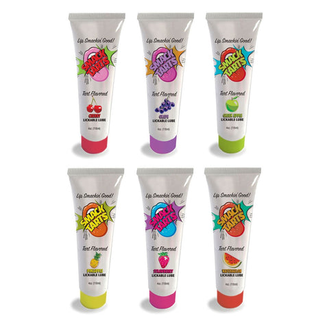 Smack Tarts Sour Cherry Flavoured Lubricant 120ml - Water Based Lubes
