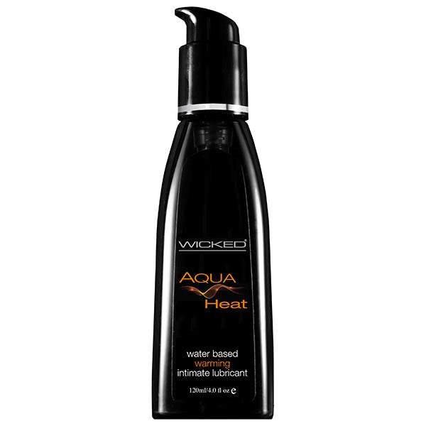 Wicked Aqua Heat Water Based Warming Lubricant 120ml - Water Based Lubes