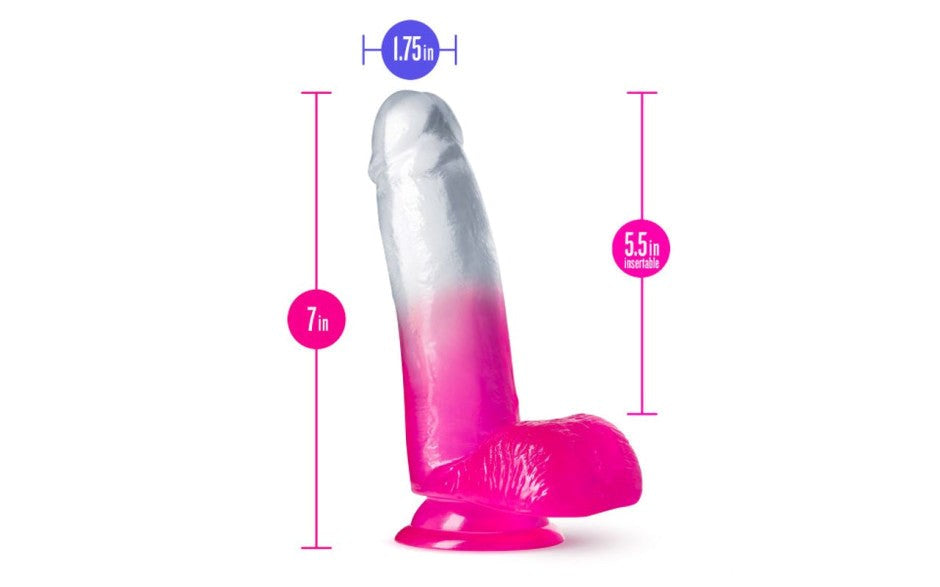 B Yours Sugar Magnolia 7 Inch Realistic Dildo With Suction Cup - Realistic Dildos