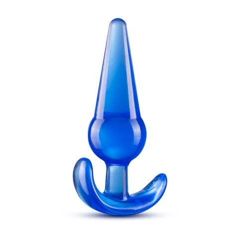 Blush Novelties B Yours Large Anal Plug 12.2cm Blue - Butt Plugs