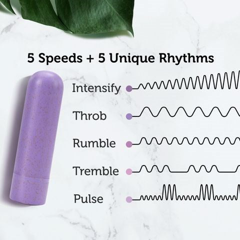 Gaia Eco USB Rechargeable Bullet by Blush Novelties - Bullet Vibrators