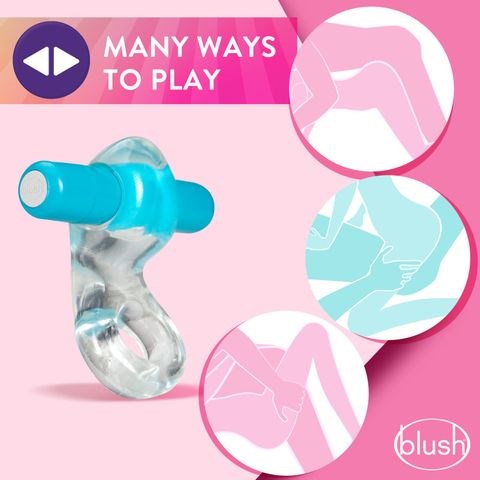 Play With Me Delight Vibrating C-Ring Vibrating Cock Ring - Vibrating Cock Rings