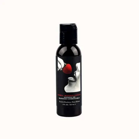 Edible Flavoured Massage Lotion by Earthly Body - Massage Oils and Lubricants
