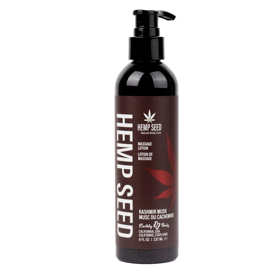Earthly Body Hemp Seed Scented Massage Lotion 237ml