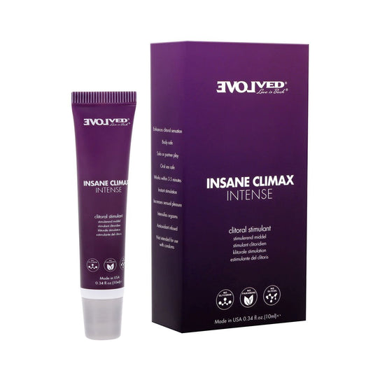Evolved Insane Climax Intense Clitoral Stimulation Gel 10ml