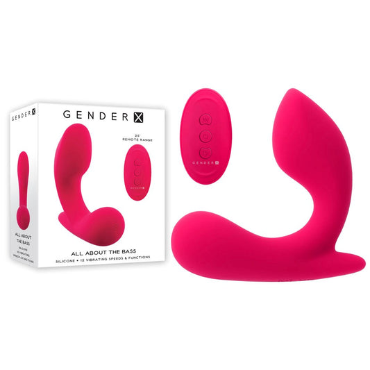 Gender X ALL ABOUT THE BASS Remote Controlled Wearable Vibrator