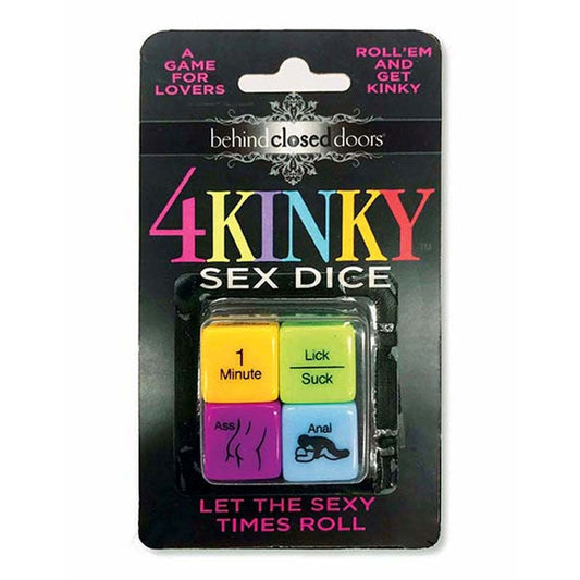 Behind Closed Doors 4 Kinky Sex Dice Game for Couples - Sex Games, Coupons and Tricks